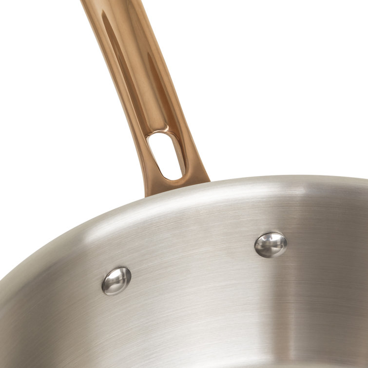 Viking 11-Piece Matte Black and Copper Cookware Set