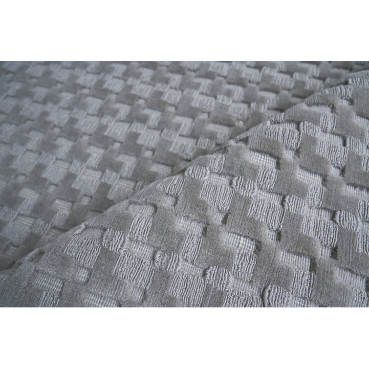 Handmade Dark Taupe Wool Geometric Rectangular Area Rug