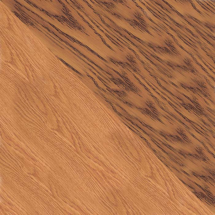 Reversible Medium Oak 52" Ceiling Fan Blade Set
