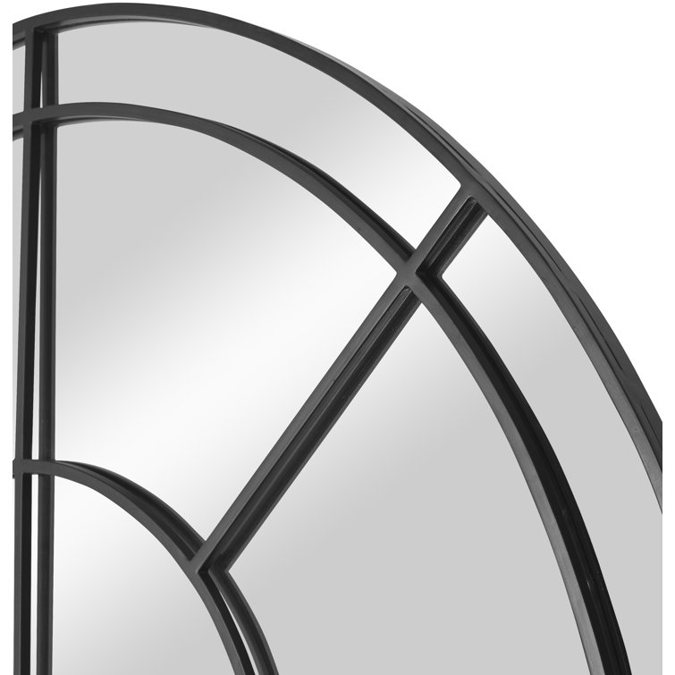 Grantola Transitional Full-Length Black Wood Mirror