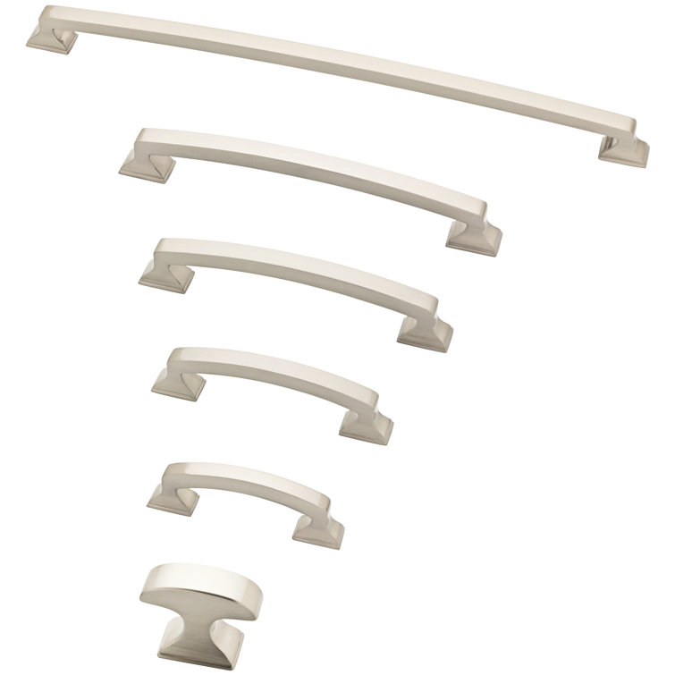 Brushed Nickel 5'' Bar Pull Set with Mounting Hardware