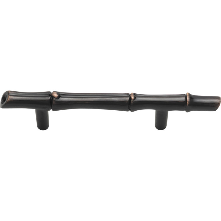 Venetian Bronze Bamboo 3" Center to Center Designer Bar Pull