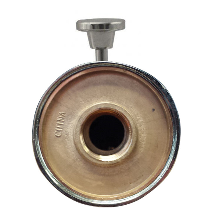 5-1/2" Polished Chrome Wall Mounted Tub Spout with Diverter