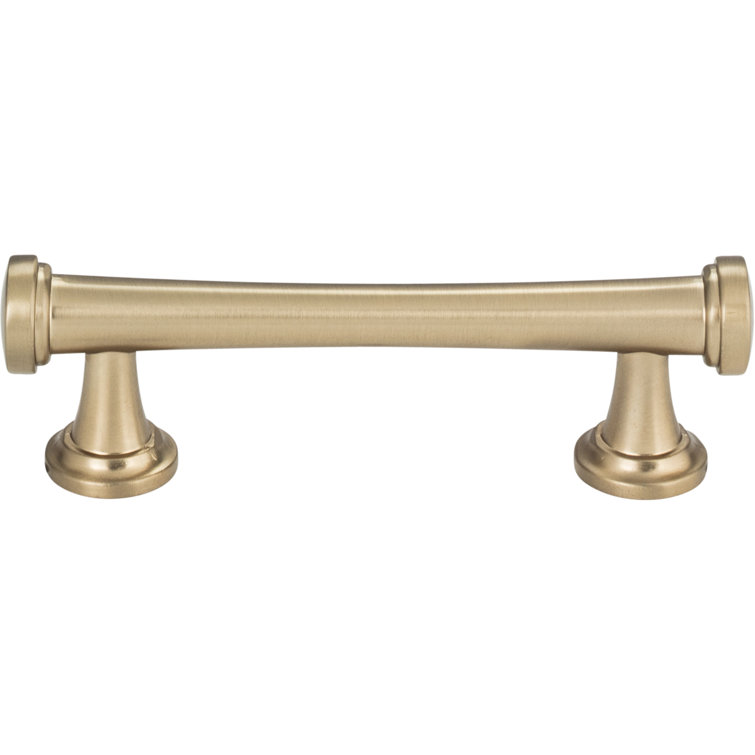 Champagne Brushed Nickel Traditional Bar Pull Handle