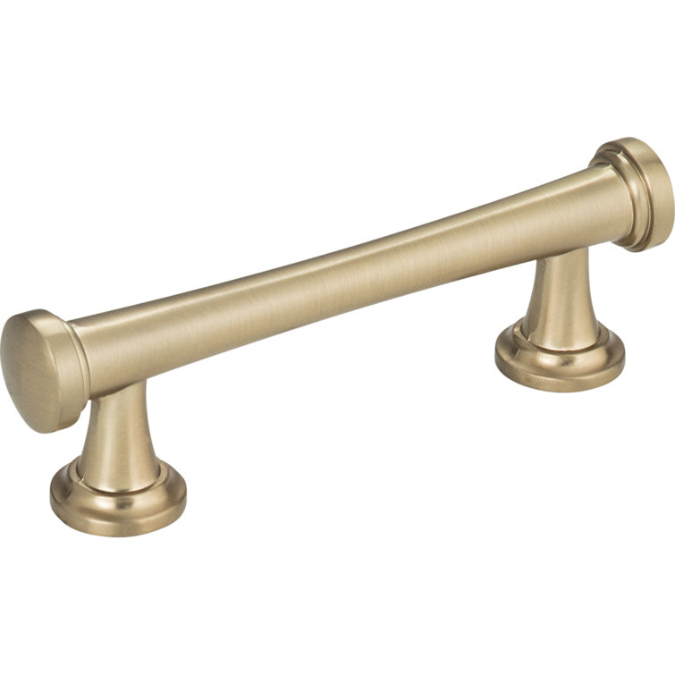 Champagne Brushed Nickel Traditional Bar Pull Handle