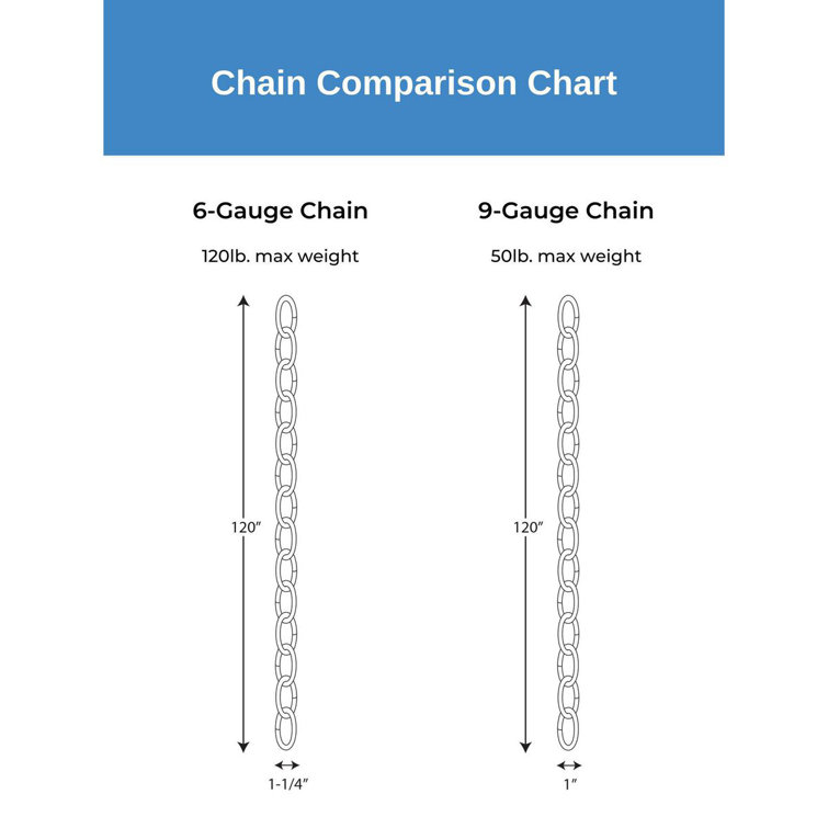 48-Inch Oil Rubbed Bronze Accessory Chain