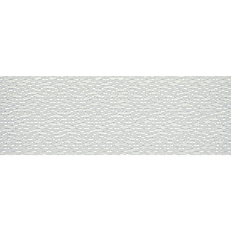 Large Glossy White Ceramic Rectangle Wall Tile