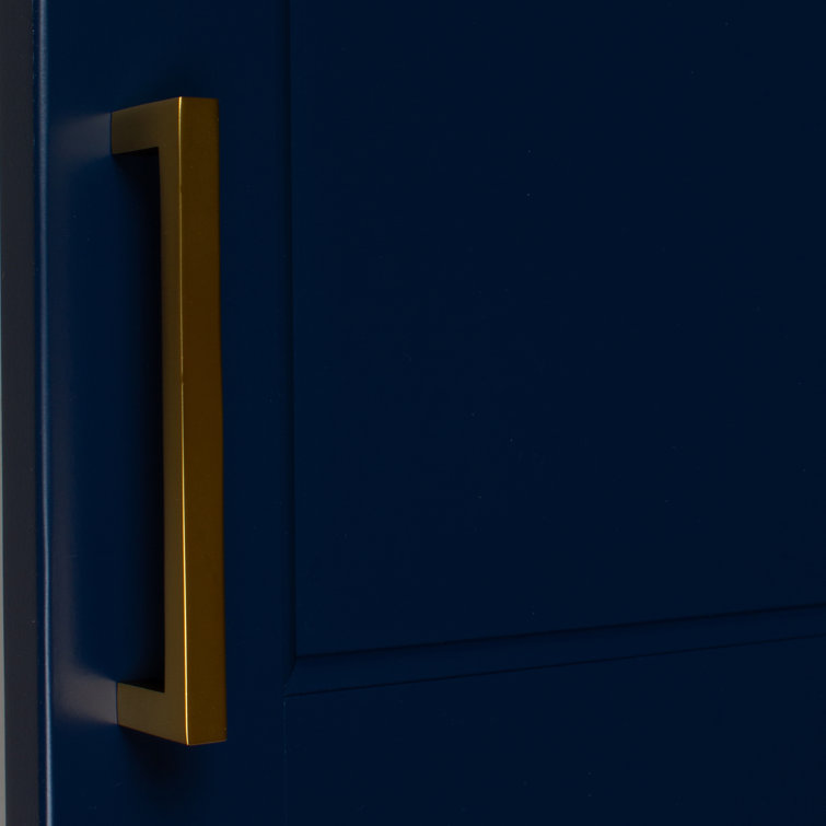 Brushed Brass Gold 3.75'' Bar Pull with Mounting Hardware