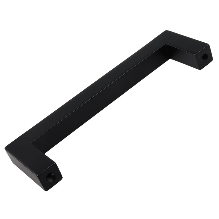 Matte Black Solid Zinc Alloy Cabinet Bar Pull Handle