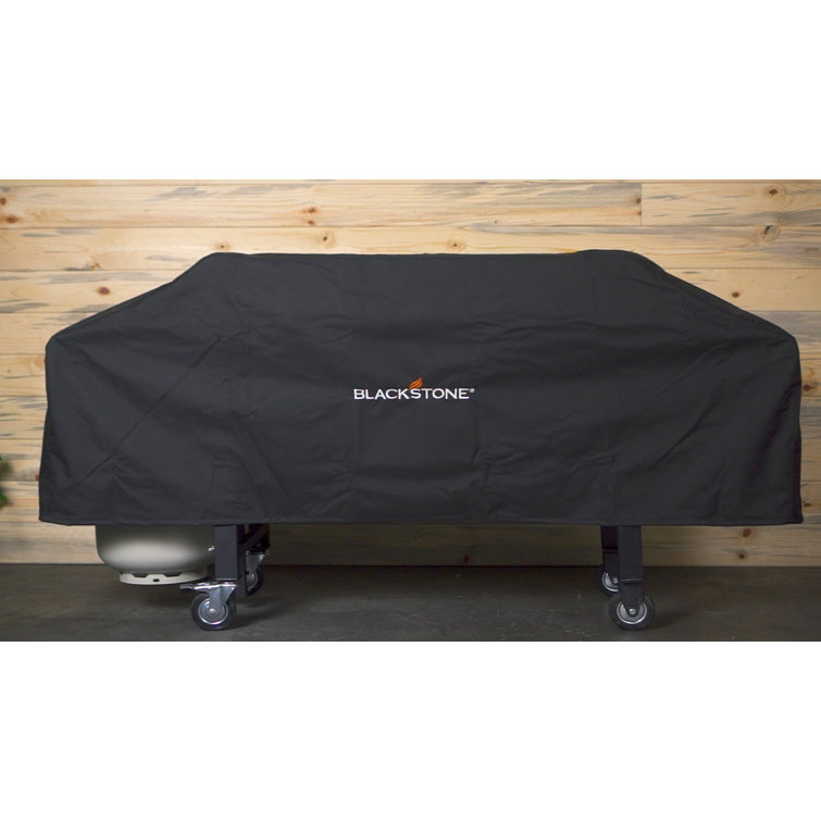 Black 36" UV-Resistant Polyester Barbeque Grill Cover