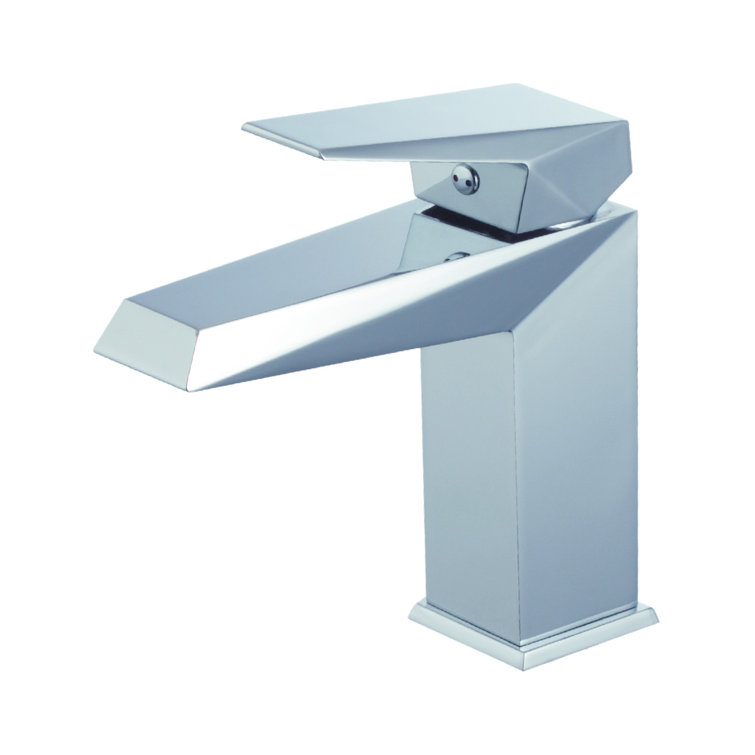 Blossom Chrome Single-Hole Modern Bathroom Faucet