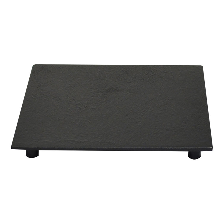 Black Stainless Steel 6" Square Trivet