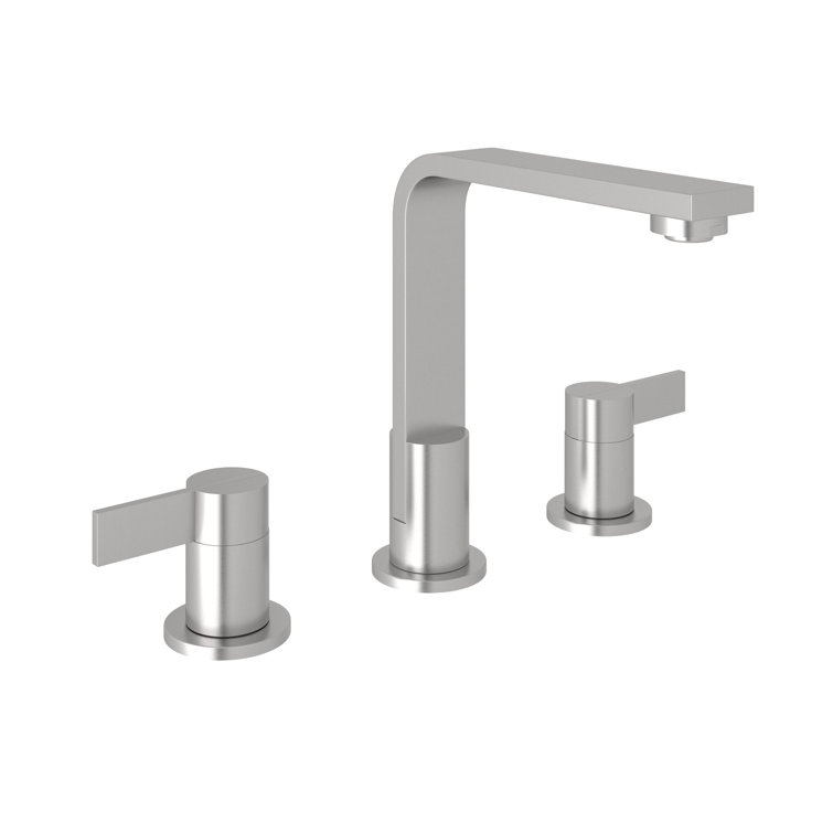 Soriano 8" Stainless Steel Widespread Bathroom Faucet