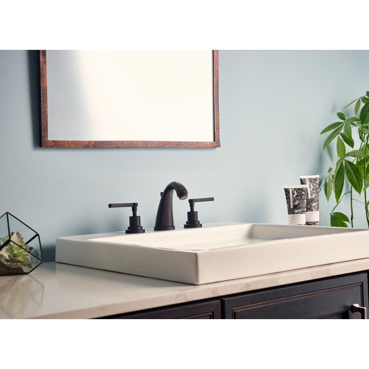Lombardia Polished Nickel 5.5" Transitional Brass Bathroom Faucet
