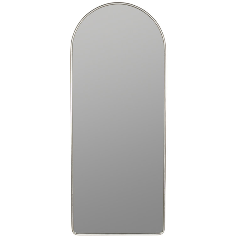 Aurora Arch Full-Length Floor Mirror in Silver and Gold