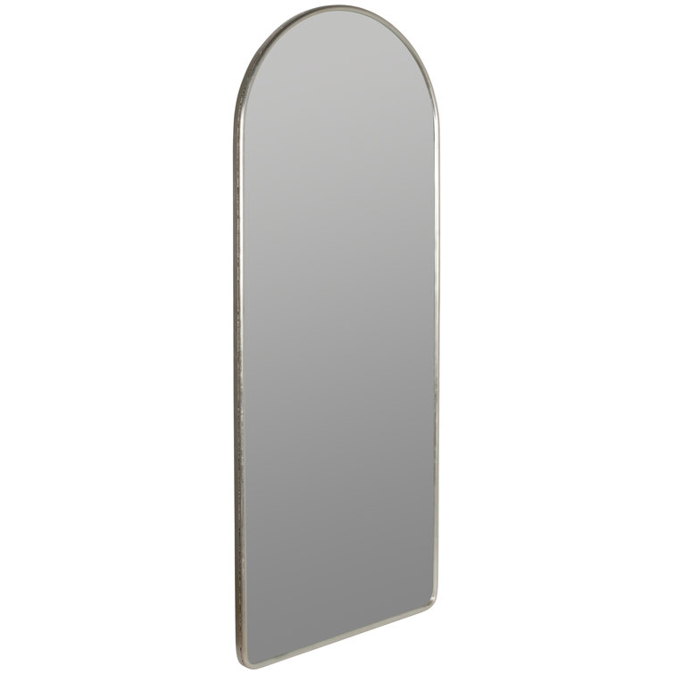Aurora Arch Full-Length Floor Mirror in Silver and Gold