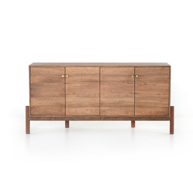 Reza 70'' Smoked Honey Acacia Sideboard
