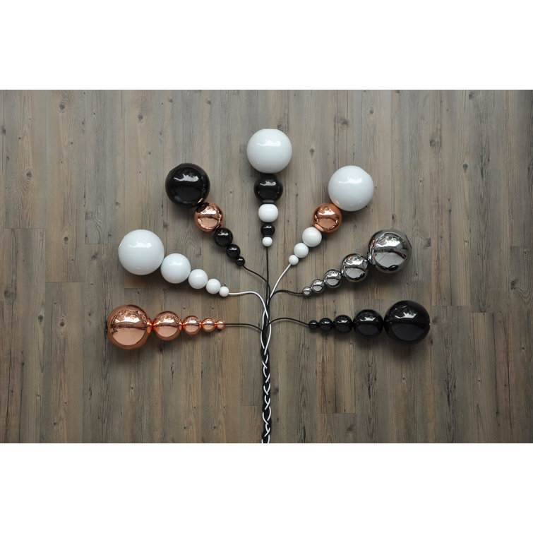 Mini Bubble Globe Chrome Spotlight Pendant