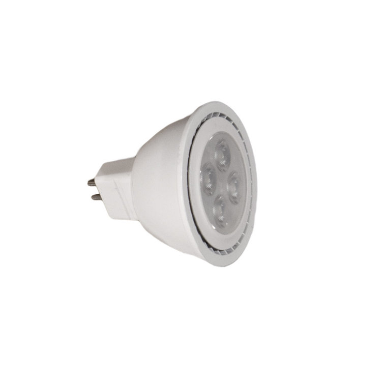 White Frosted Glass Dimmable MR16 LED Bulb