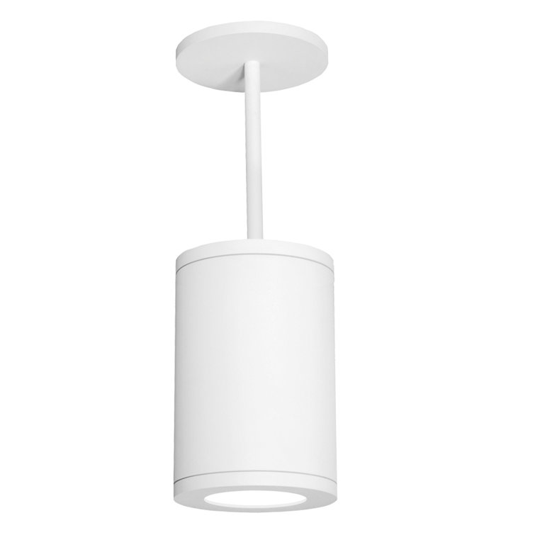 White Aluminum LED Indoor/Outdoor Pendant Light