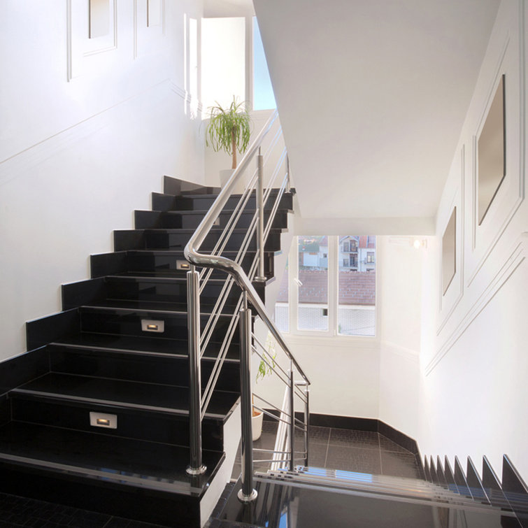 Sleek Brushed Nickel 3" LED Step Light - Energy Efficient