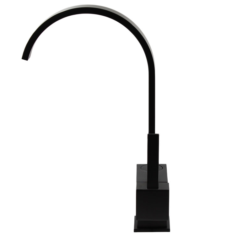 Matte Black Single Handle Pull Down Kitchen Faucet