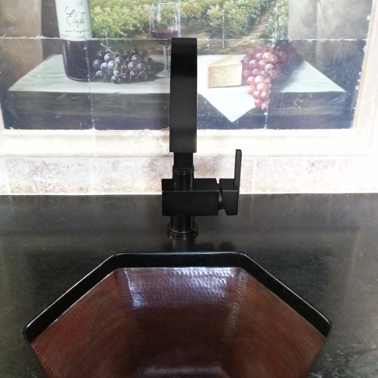 Matte Black Single Handle Pull Down Kitchen Faucet