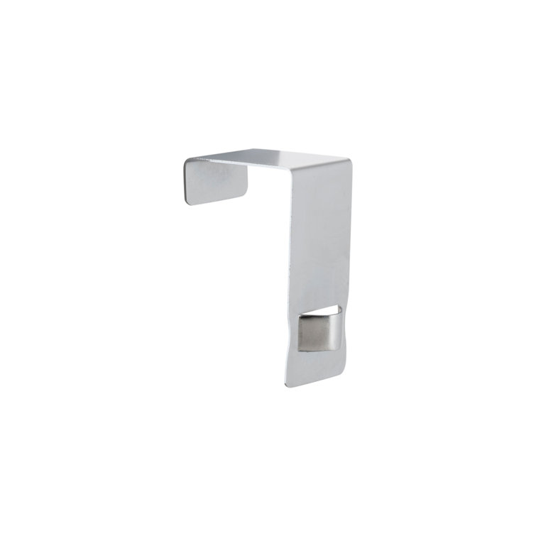 Chrome Over-the-Door 5-Bar Towel Rack