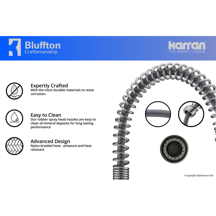 Matte Black Quartz 34'' Double Bowl Farmhouse Kitchen Sink with Stainless Steel Faucet