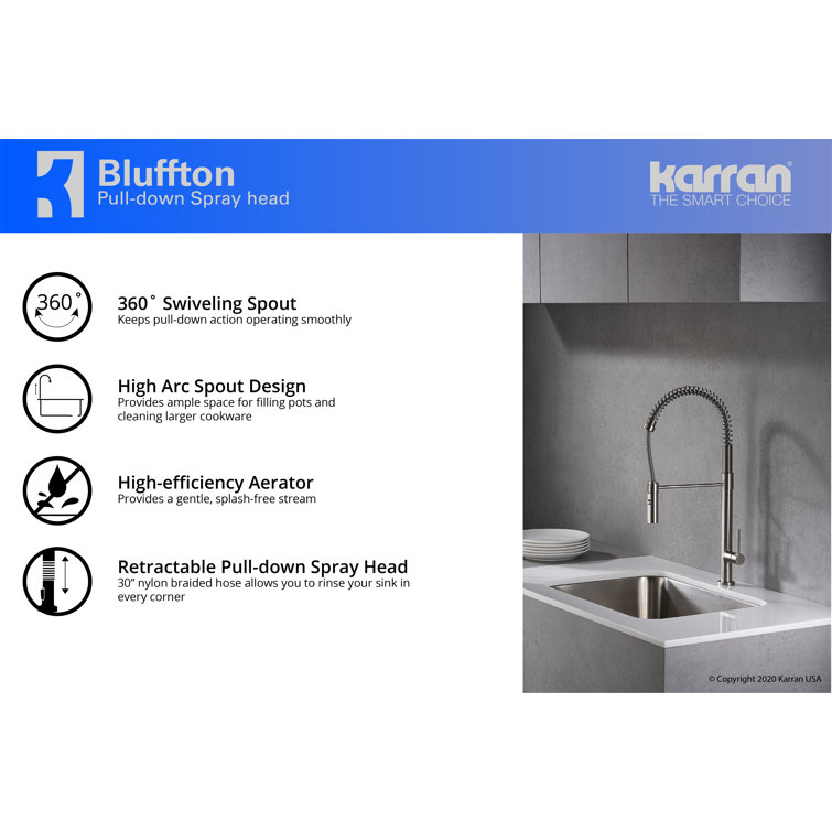 Matte Black Quartz 34'' Double Bowl Farmhouse Kitchen Sink with Stainless Steel Faucet