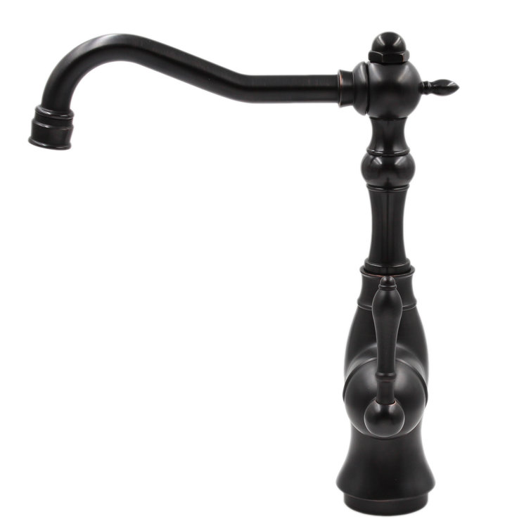 Matte Black Brass Single Handle Pull Down Kitchen Faucet