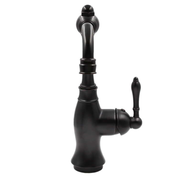 Matte Black Brass Single Handle Pull Down Kitchen Faucet