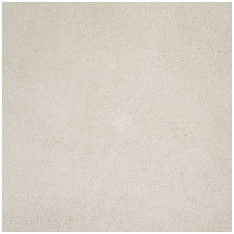 Large Format Beige Porcelain Stone Look Wall & Floor Tile