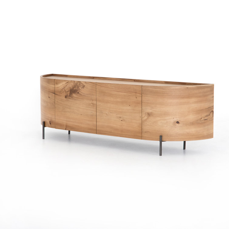 Lunas Gold Guanacaste 77'' Media Console with Cabinet