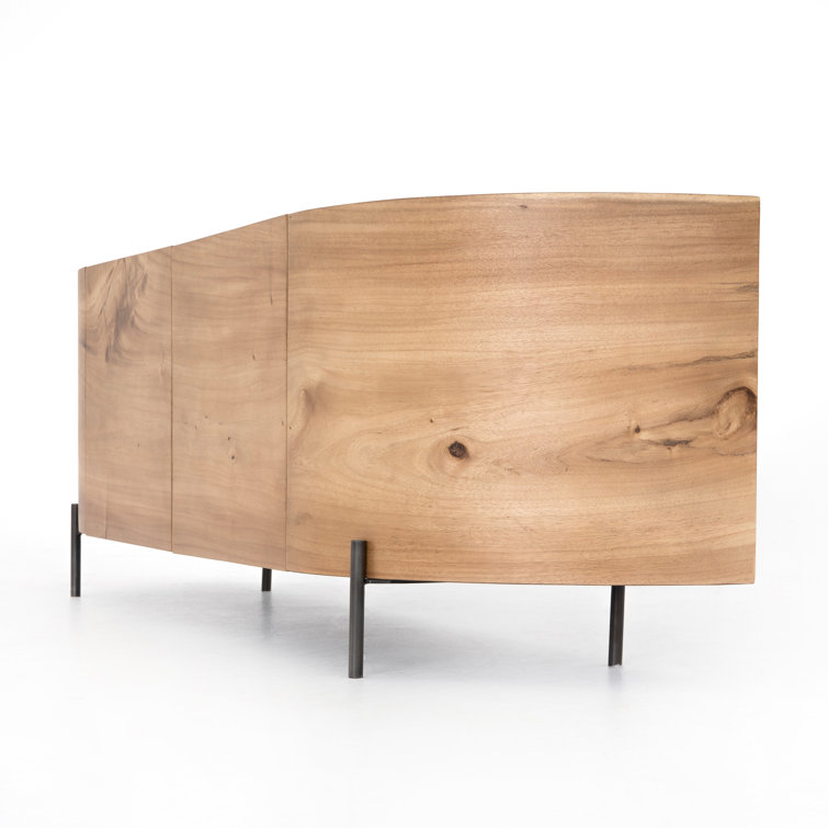Lunas Gold Guanacaste 77'' Media Console with Cabinet