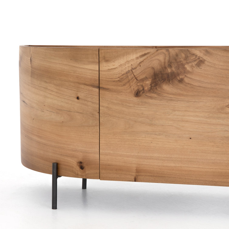 Lunas Gold Guanacaste 77'' Media Console with Cabinet
