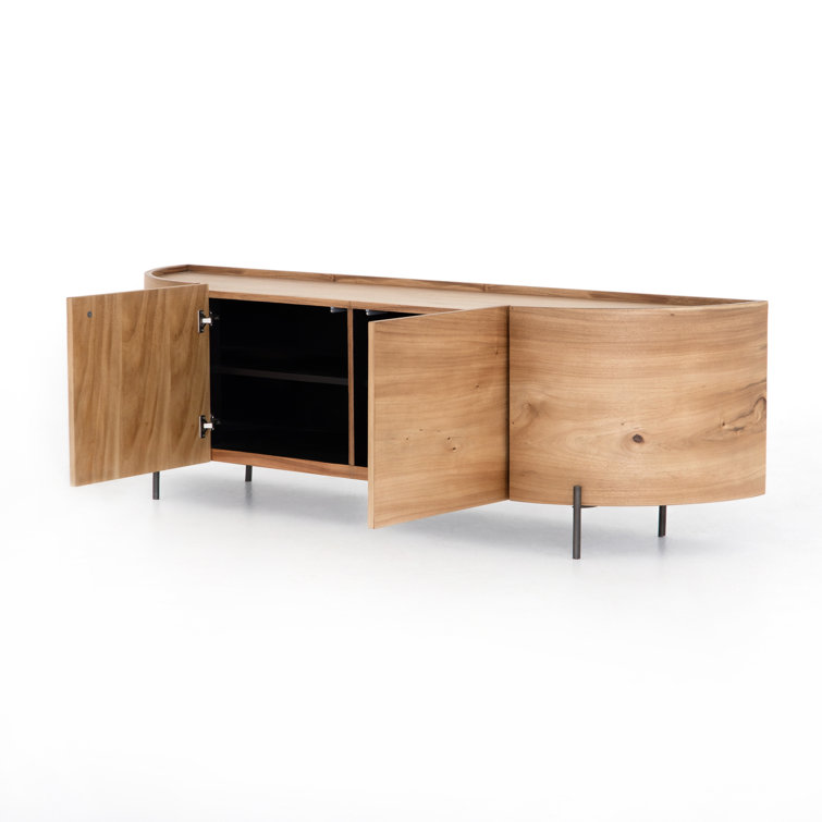 Lunas Gold Guanacaste 77'' Media Console with Cabinet