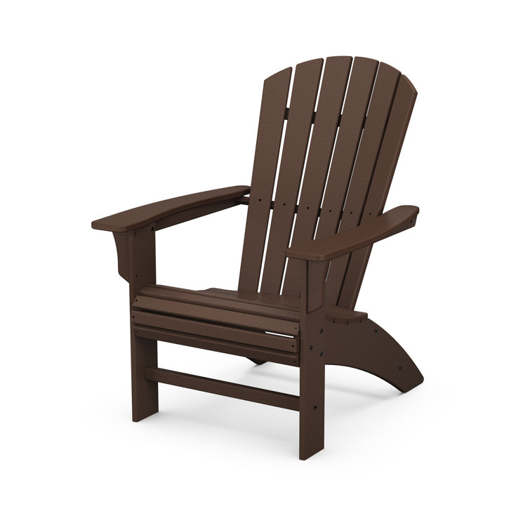 Vintage Lantern Curveback Adirondack Chair with POLYWOOD
