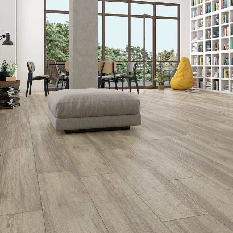 Lakewood Olive 9x38 Wood Look Porcelain Tile for Indoor/Outdoor