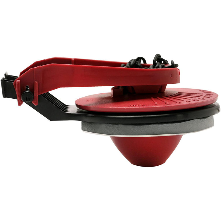 Universal Red Plastic Toilet Flush Valve Repair Kit