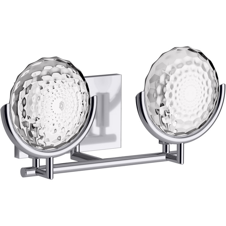 Arendela Four-Light Polished Chrome Vanity Sconce
