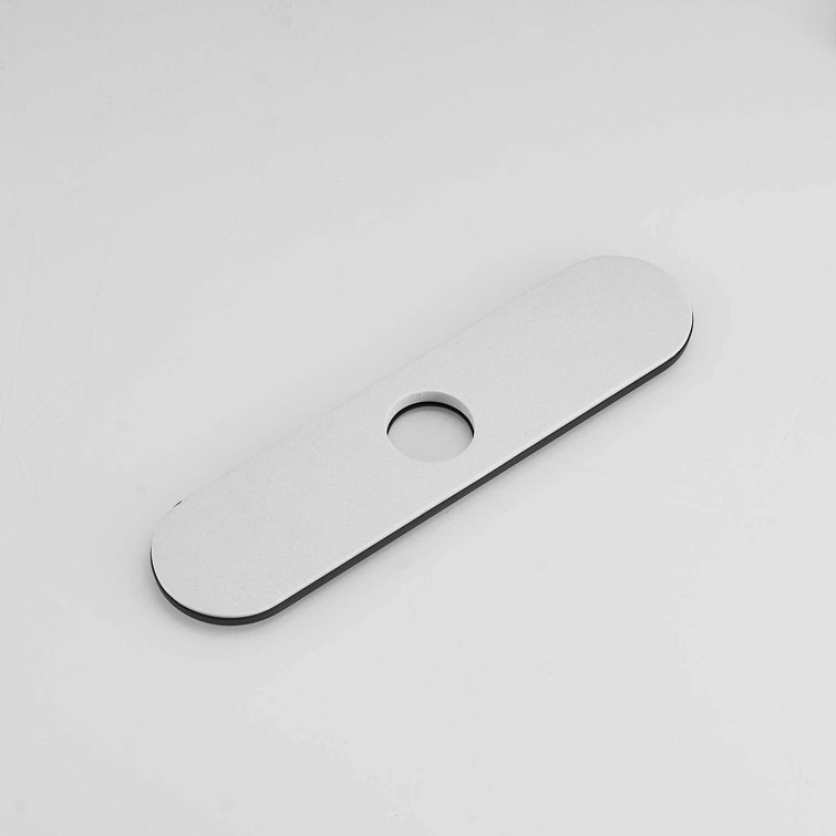 Matte Black Stainless Steel Kitchen Sink Deck Plate