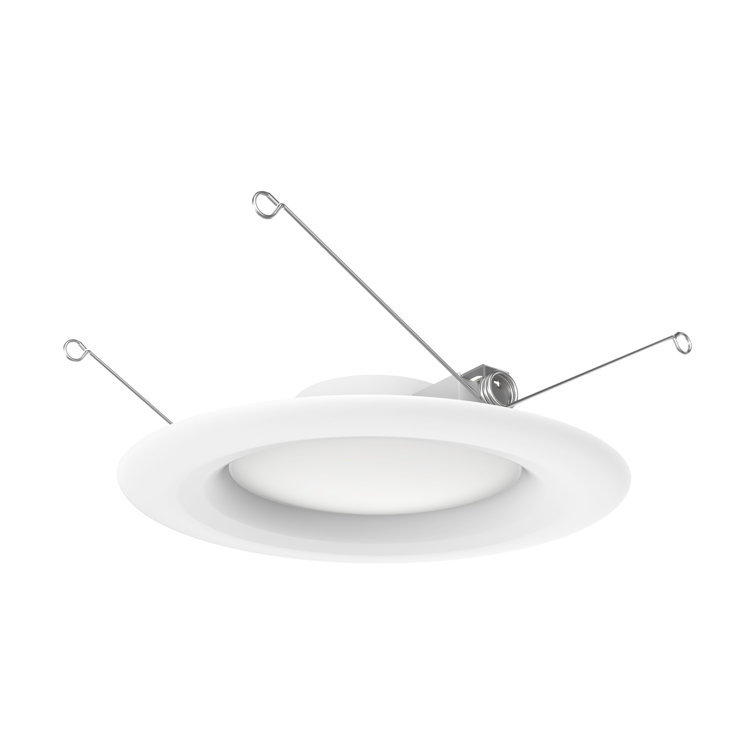 White 5-6 Inch LED Retrofit Recessed Lighting Kit, 6-Pack
