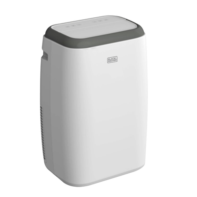 White Portable Air Conditioner with Remote and Sleep Mode