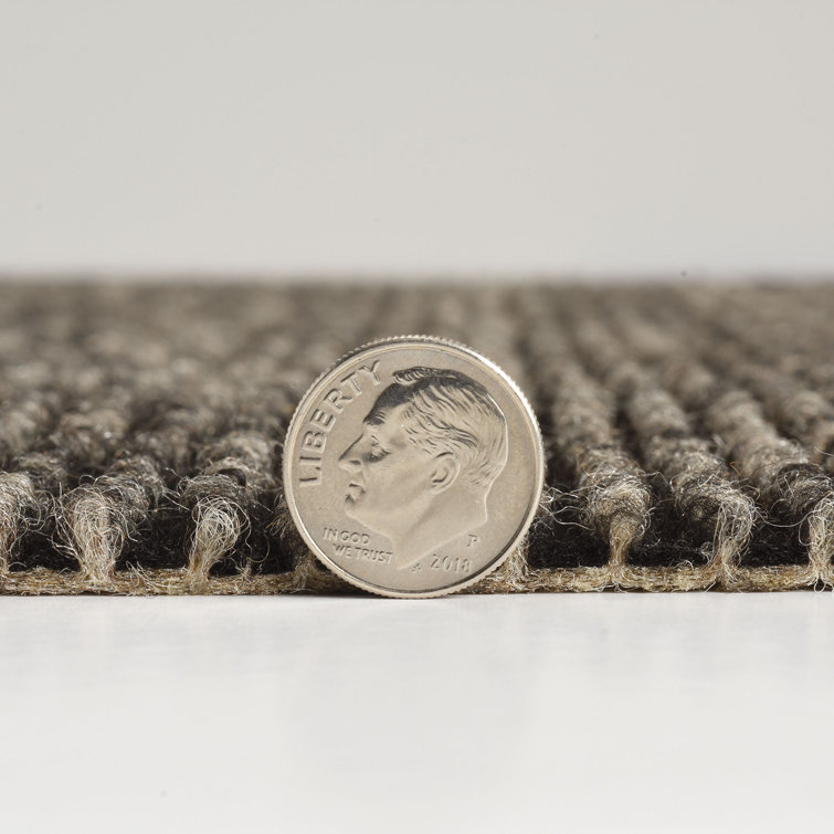 Taupe 24" x 24" Peel and Stick Indoor/Outdoor Carpet Tiles