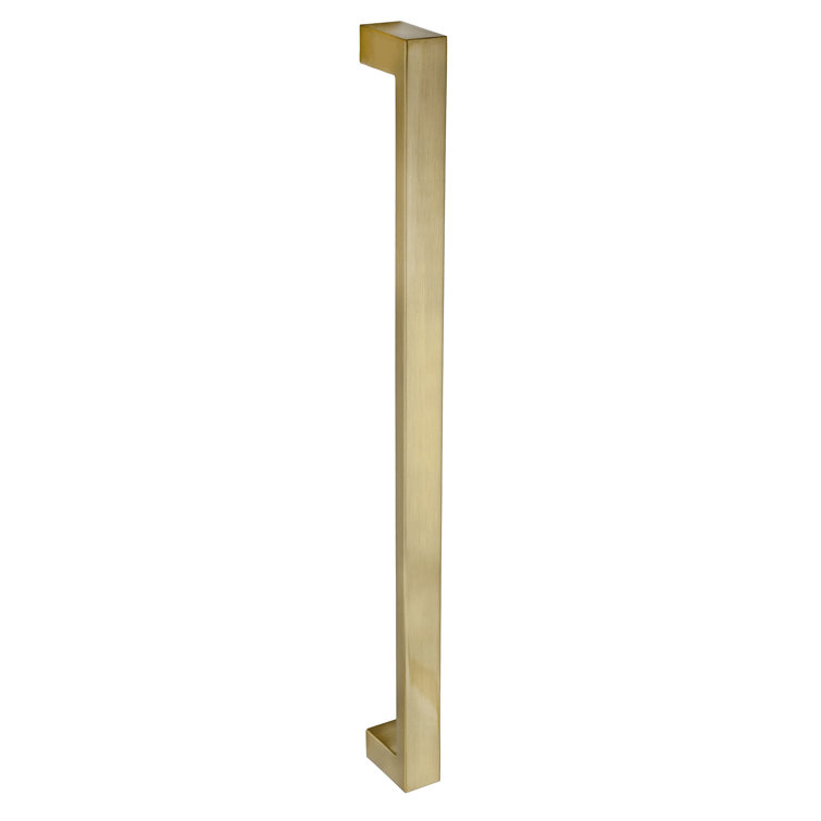 Satin Brass 16'' Modern Appliance Bar Pull with Mounting Hardware