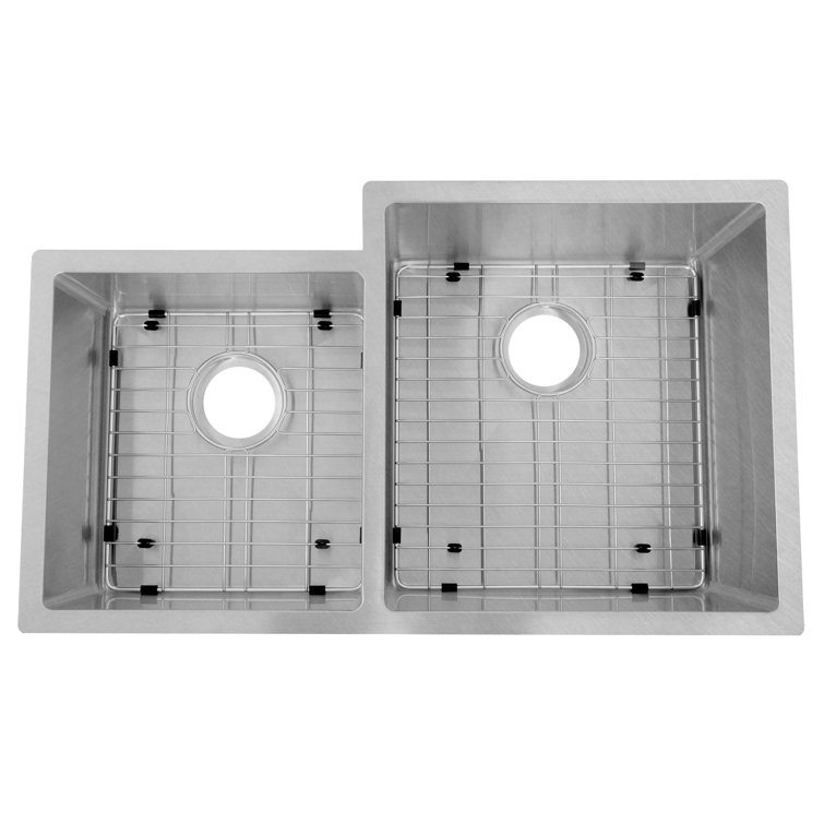 Jackson 32" Stainless Steel Double Basin Undermount Kitchen Sink