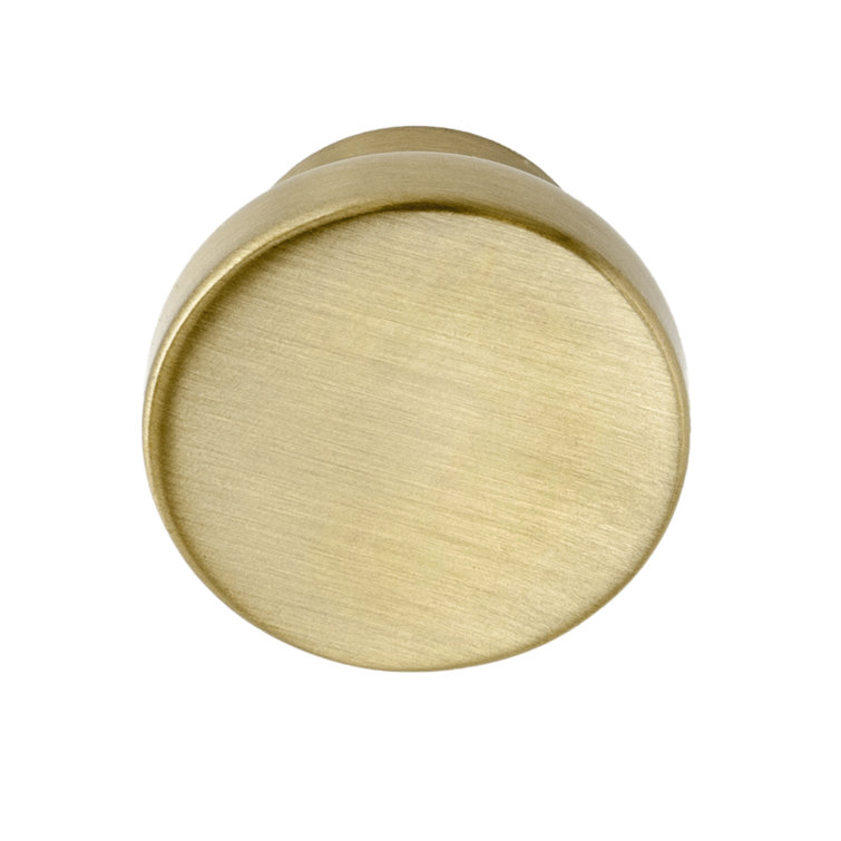Ethan 1-1/4" Satin Brass Round Knob Multipack