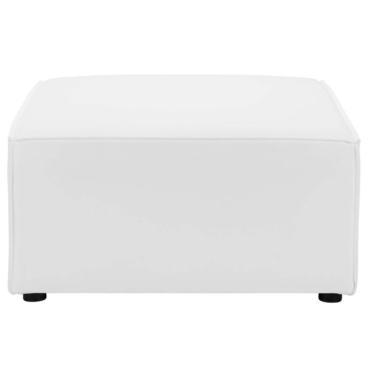 Saybrook White Aluminum 6-Piece Outdoor Sectional Sofa