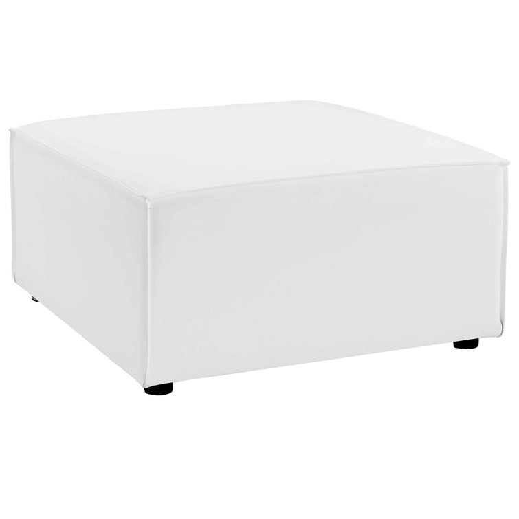 Saybrook White Aluminum 6-Piece Outdoor Sectional Sofa